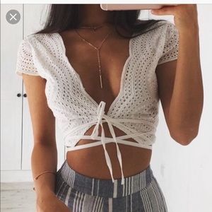 Sabo skirt Peyton wrap top